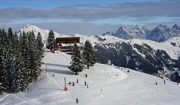 Ghiacciaio Taschach Nelle Alpi Tztal — Foto Stock