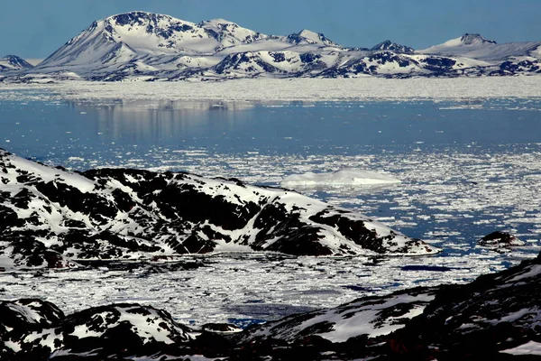 Glaciärlagunen Isberg Naturligt Underverk — Stockfoto