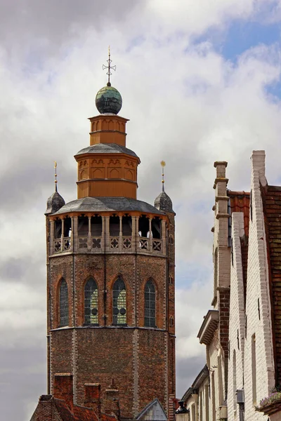 Jeruskói Templom Bruges Ban — Stock Fotó