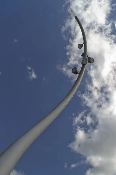 Turbina Eólica Contra Céu — Fotografia de Stock