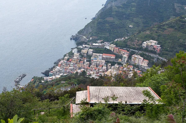 Riomaggiore Velmi Krásné Místo Spezia — Stock fotografie