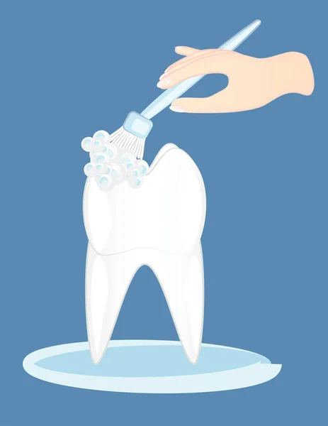 Dental Care Concept Tooth Hygiene — Stock Photo, Image