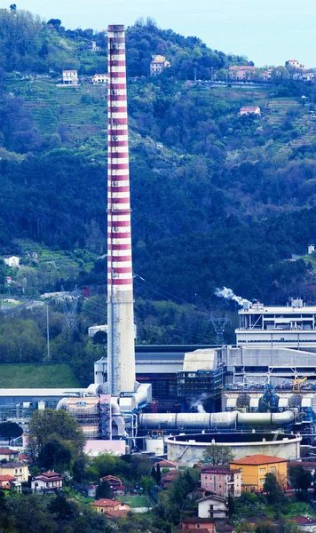 Centrale Elettrica Spezia Italia — Foto Stock