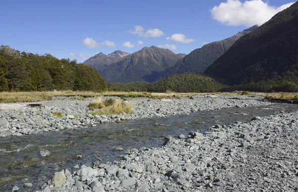 Nuova Zelanda Terra Contrasti — Foto Stock