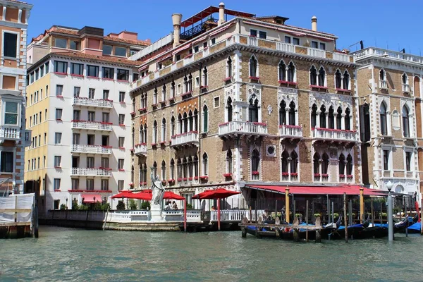 Prunkbau Una Época Pasada Venice Gran Canal — Foto de Stock