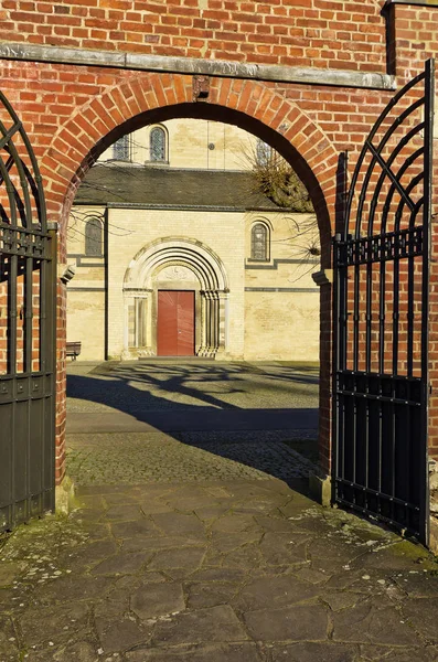 Detail Uitzicht Basiliek Het Missiehuis Van Het Klooster Knechtsteden — Stockfoto