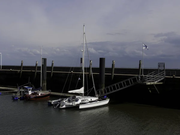 Blick Auf Den Jadeweserhafen Wilhelmshaven — Stockfoto