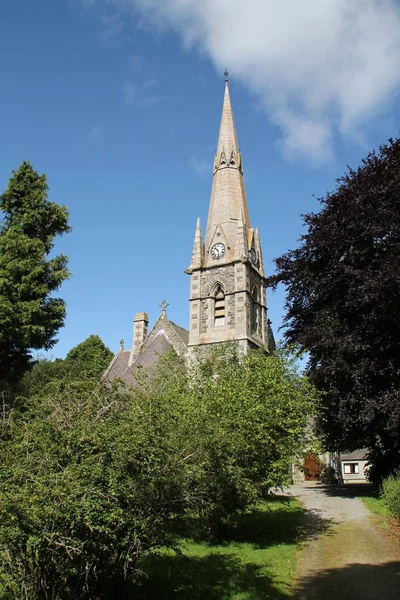 Die Braemer Kirche Schottland — Stockfoto