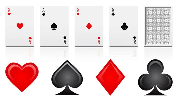 Jogo Poker Casino Jogo — Fotografia de Stock
