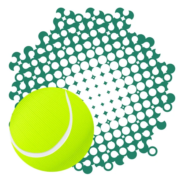 テニススポーツゲーム競争 — ストック写真