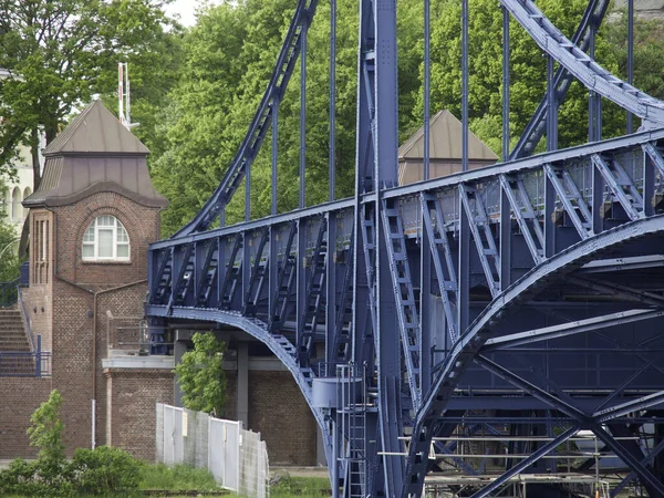 Bekijk Jadeweserport Wilhelmshaven — Stockfoto