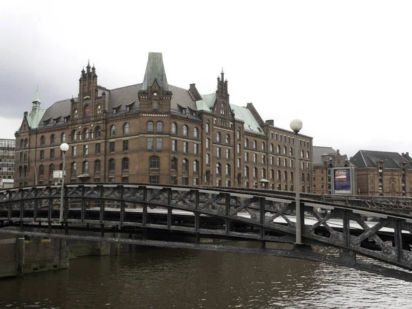 Hamburg Hafenstadt Norddeutschland — Stockfoto