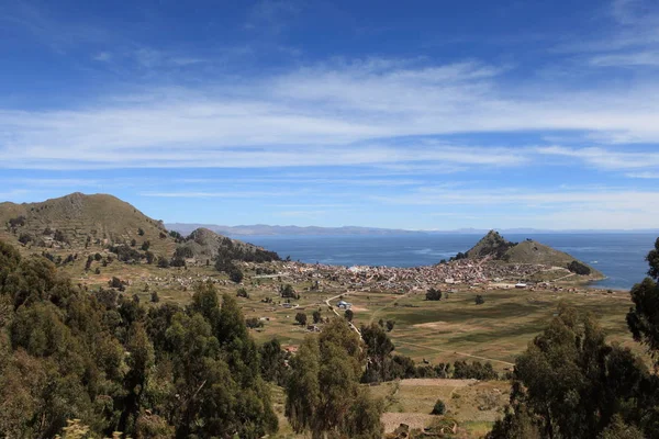 Meer Titicaca Reis Concept — Stockfoto