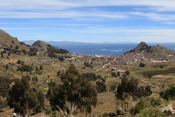 Lago Titicaca Concepto Viaje — Foto de Stock