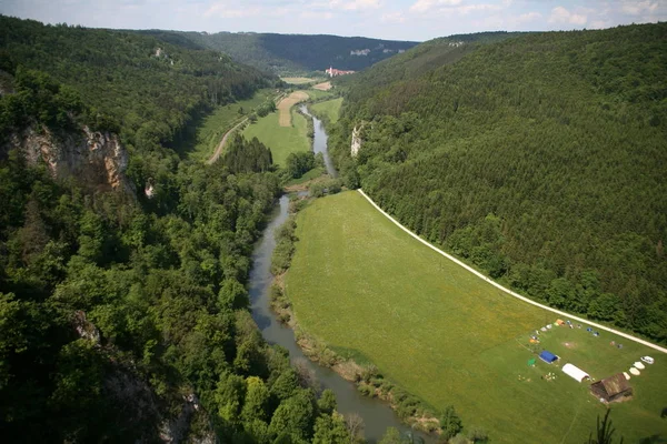 Přírodní Park Horní Dunajské Údolí — Stock fotografie