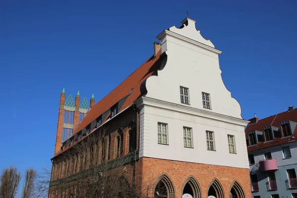シュチェチンにある旧市庁舎 — ストック写真
