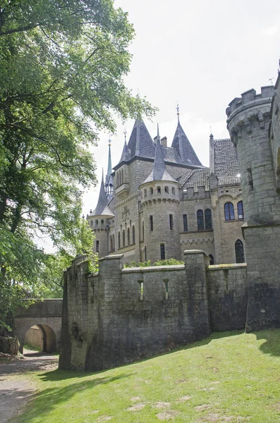 Castelo Marienburg Castelo Reavivamento Gótico Baixa Saxônia Alemanha — Fotografia de Stock
