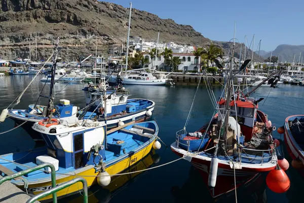 Puerto Mogan Gran Canaria — стокове фото