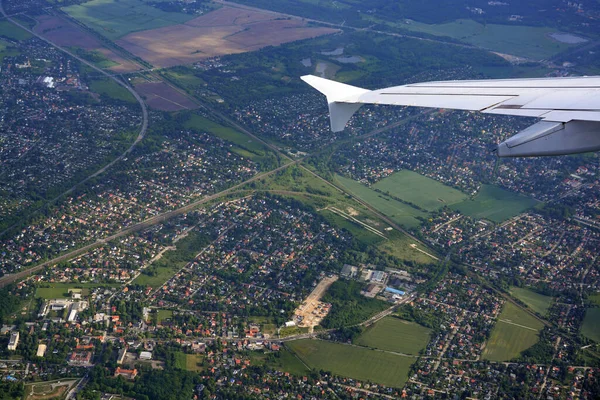 Vista Aerea Dal Piano — Foto Stock