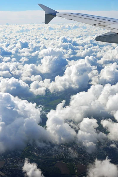Вид Воздуха Самолета — стоковое фото