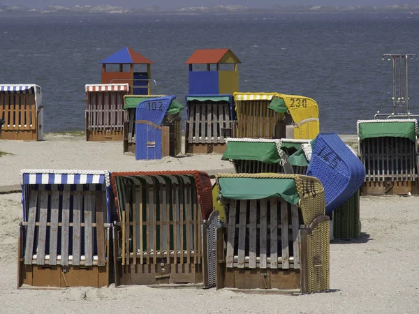 Strand Water Scene Beeld — Stockfoto