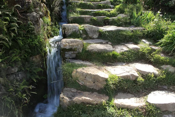 Tempio Inca Sull Isola Soleggiata — Foto Stock