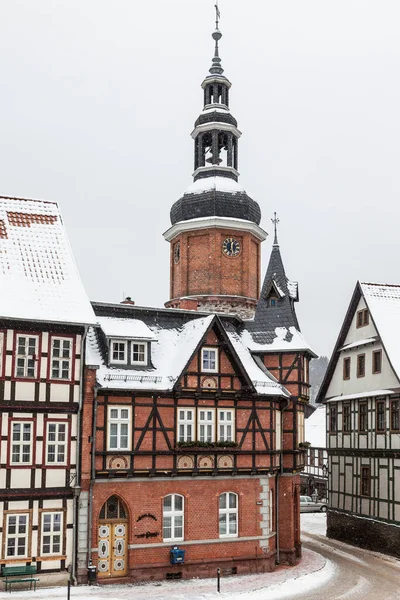 Cidade Europeia Stolberg Harz — Fotografia de Stock