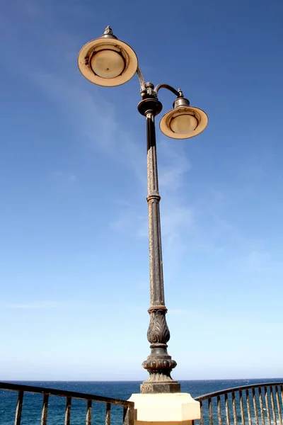 Lamp Beach — Stock Photo, Image