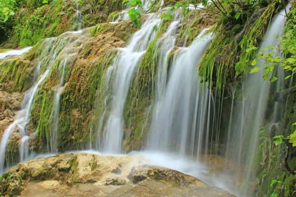 Der Wasserfall Von Bad Urach Schwäbische Alb Baden Württemberg Deutschland — Stockfoto