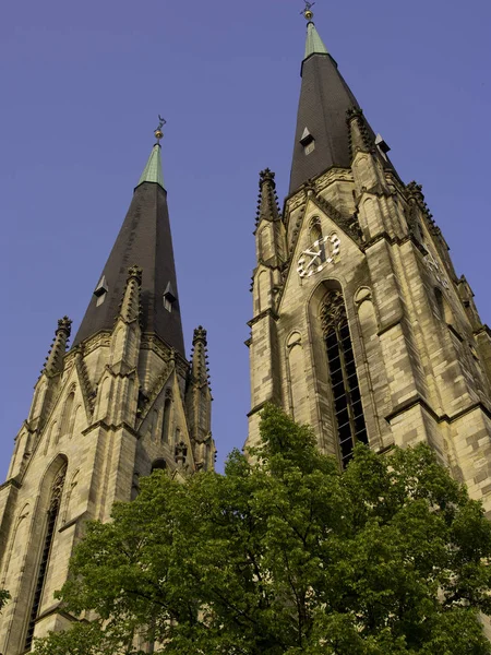 Vista Panoramica Maestosa Architettura Cattedrale — Foto Stock