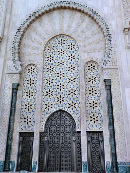 Hassan Mezquita Casablanca Morocco — Foto de Stock