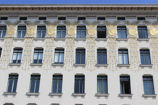 Bécsi Építészet Szecesszió Vele Otto Wagner — Stock Fotó