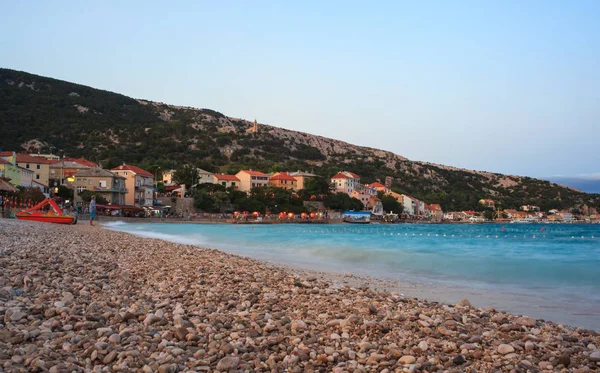 Vista Baska Isla Krk Dalmacia Croacia —  Fotos de Stock