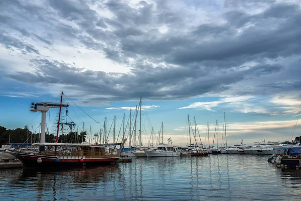 Croacia Porec Puerto — Foto de Stock