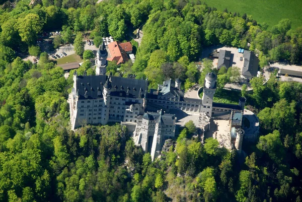 Κάστρο Neuschwanstein Κτίριο Ταξίδι — Φωτογραφία Αρχείου