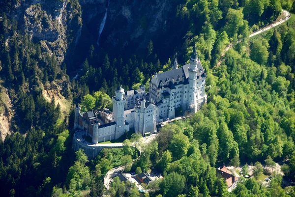 Schloss Neuschwanstein Bauen Reisen — Stockfoto