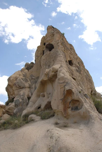 Cappadocia Törökország Sziklás Alakzatok — Stock Fotó