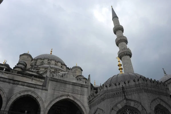 Moskee Istanbul Kalkoen Bosborus — Stockfoto