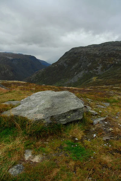 Norwegen Auf Naturlandschaft Hintergrund — Stockfoto