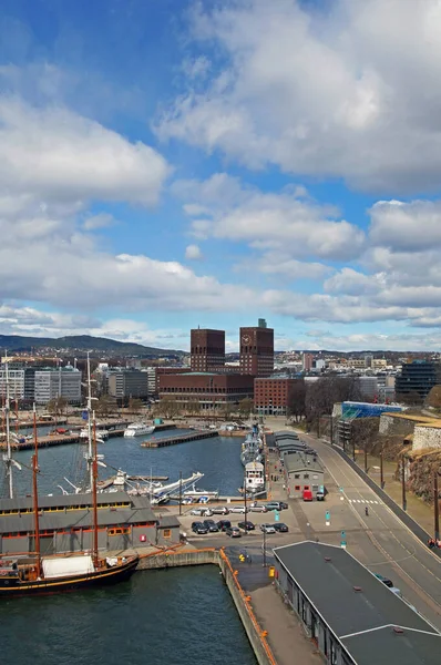 Rathaus Oslo Norwegen City Hall Oslo Norway — Stockfoto