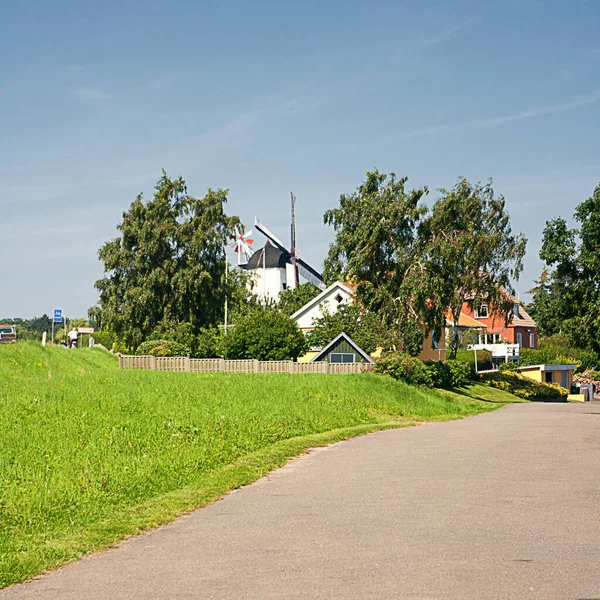 Wioska Rybacka Arsdale Wyspie Bornholm — Zdjęcie stockowe