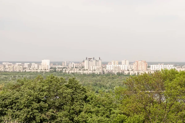 Київський Міський Пейзаж Дніпра Україна — стокове фото