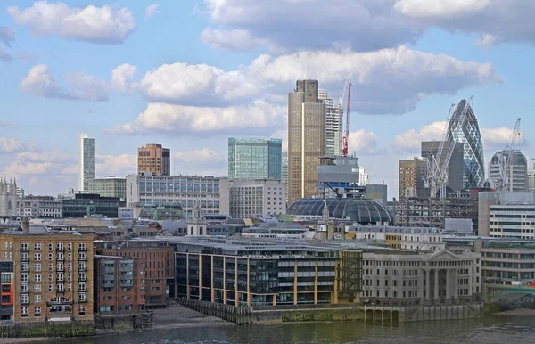 Urban London Cityscape Modern Building Landmarks — Stock Photo, Image