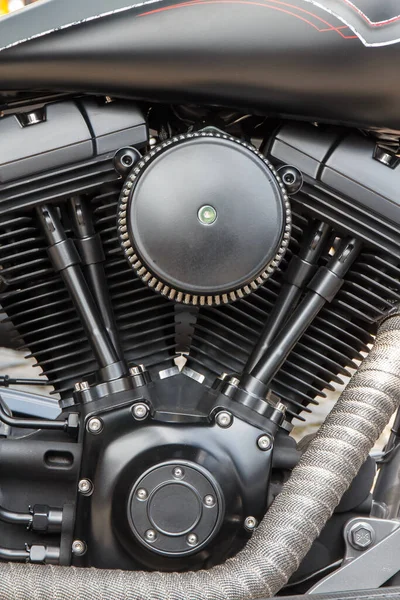 Close Motorcycle Engine — Stock Photo, Image