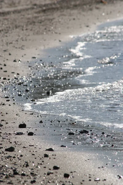 Sulla Costa Del Mare Del Nord — Foto Stock