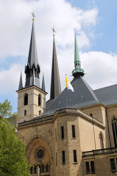 Cathédrale Notre Dame Luxembourg — Photo