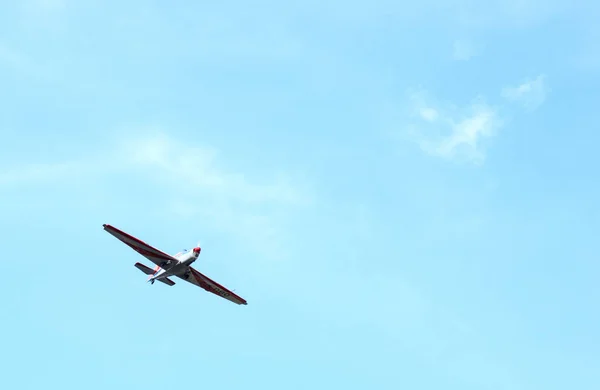 View Aerobatics Blue Sky — Stock Photo, Image
