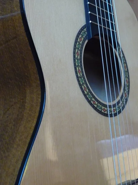 Класична Акустична Гітара Музичний Інструмент — стокове фото