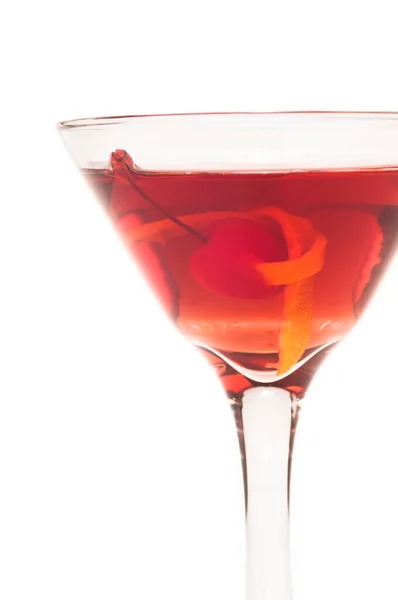 Manhattan Cocktail Een Klassieke Cocktail Voor Het Diner — Stockfoto