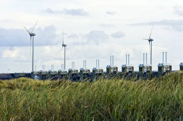 Wind Turbines Electric Power — Stock Photo, Image